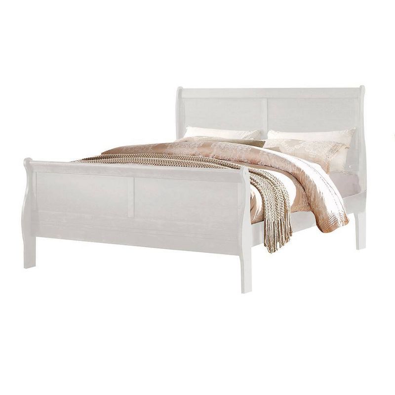 85&#34;Twin Bed Louis Philippe Bed White - Acme Furniture, 5 of 7