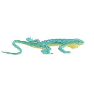 Collectible Wildlife Gifts | Lizard, Blue Striped Lizard, Rubber Toy Reptile, Realistic Figure, Model,   Educational, Gift,    3"    F6061 B380 - 1 of 4