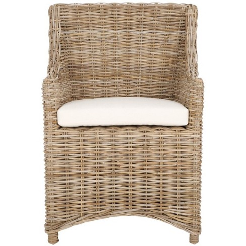 Ventura Rattan Arm Chair  - Safavieh - image 1 of 4