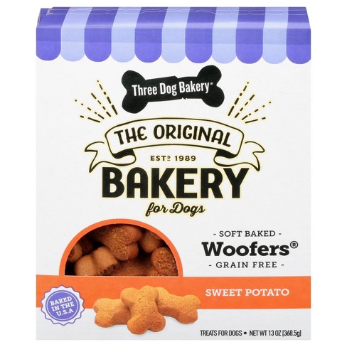 Three dog outlet bakery dog food