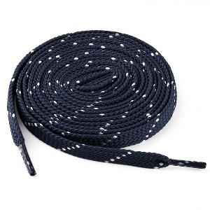 Elerevyo All Types of Casual Sneakers Double Color Twill Athletic Flat Shoelaces 3 Pairs - 1 of 4