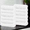 Ribbed Cotton Highly Absorbent Medium Weight 12 Piece Assorted Towel Set by Blue Nile Mills - 2 of 4