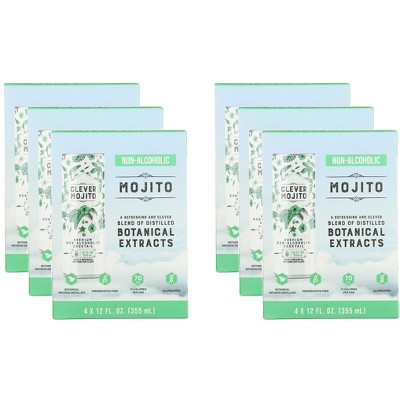 Clever Mojito - Case of 6 - 4 cans/12 fl oz.