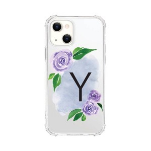 OTM Essentials Apple iPhone 15/iPhone 14/iPhone 13 Monogram Clear Tough Edge Floral Case - 1 of 4