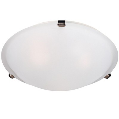 Maxim Lighting Malaga 3 - Light Flush Mount in  Oil Rubbed Bronze