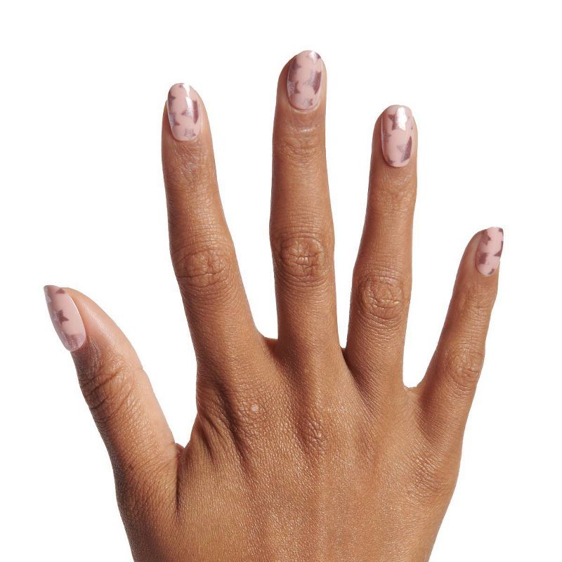 Olive & June Press On Fake Nails - Short Round Sundance Super Stars - 42ct: Multicolored, Gloss Finish, 14-Day Wear, 3 of 13