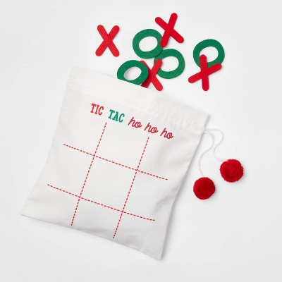 Fabric Tic Tac Toe Christmas Game - Wondershop™