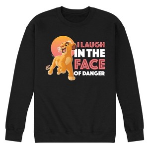 Men's - Disney - Simba Graphic Fleece Sweatshirt - 1 of 4