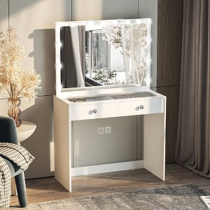 Claire Lighted Makeup Vanity - Boahaus - 1 of 4