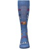 Memoi Men's Chicago Rayon From Bamboo Crew Socks Denim Heather 10-13 - 2 of 3