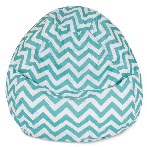 Majestic Home Goods Small Bean Bag Chevron - 1 of 4