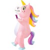 Joyfy Adult Halloween Inflatable Costume Unicorn Inflatable Blow Up Costume for Halloween Dress up Party - 2 of 4