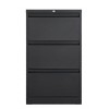 3 Drawer File Cabinet with Lock, Metal Vertical Filing Storage Cabinet, Under Desk Filing Cabinet for Home, Fit Letter/A4/Legal Size File - 3 of 4