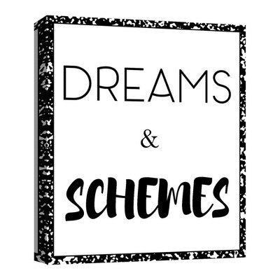 11" x 14" Dream And Schemes Walk Decorative Wall Art - PTM Images