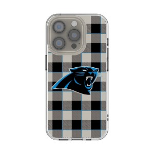 NFL NFC Teams Plaid Clear Cell Phone Case for Apple iPhone - 1 of 4