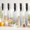 5-Piece Kitchen Knife Set, High-Quality Material, Extremely Sharp Blades for Effortless Cutting, Luxury Gift Box - 3 of 4