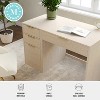 Martha Stewart Kayden Home Office Modular Single-Drawer Desk with 3 Drawer File Cabinet - 4 of 4