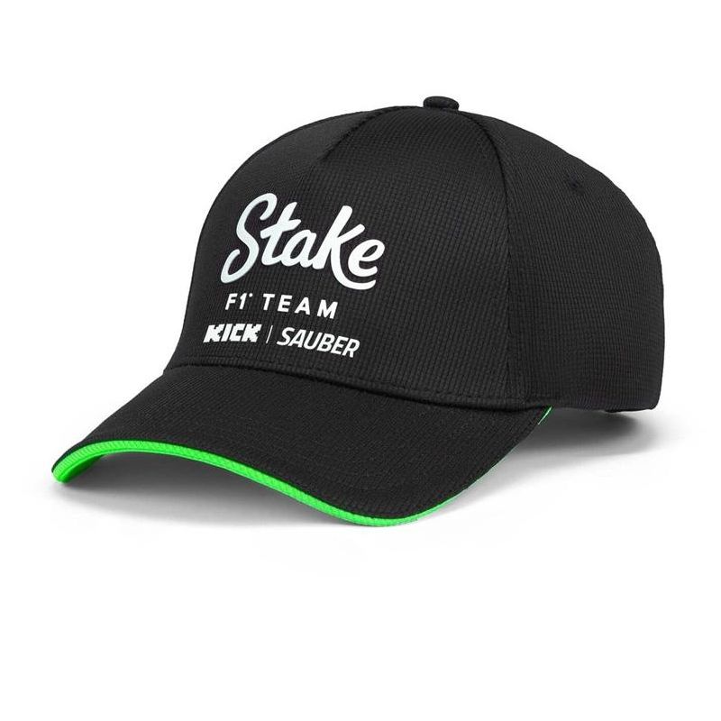 Stake F1 Kick Sauber 2024 Team Kid' s Baseball Black Hat - Youth Size, 1 of 6