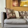 Signare USA William Morris Pimpernel And Thyme Red - Panelled Pillowcase/Cushion Cover 18x18 Inch - 4 of 4