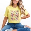 Simply Sage Market Women's Sunshine State of Mind Flowers Short Sleeve Graphic Tee - 2 of 4