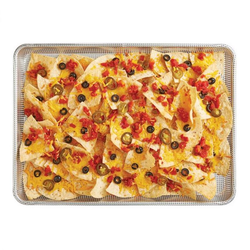 Harold Imports Mrs. Anderson's Baking Non-Stick Crisp Pan Perforated Half Size 13 x 18 inches, 4 of 5
