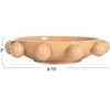 Storied Home 9.75 Inches Stoneware Bowl with Orbs and Reactive Glaze - 2 of 4