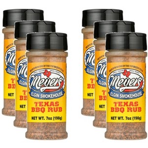 Meyers Elgin Meyers Texas BBQ Rub Seasoning - Pack of 6 - 7  OZ - 1 of 4