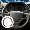 Unique Bargains Suede Car Steering Wheel Cover ABS 14.96" 1 Pc - 2 of 4