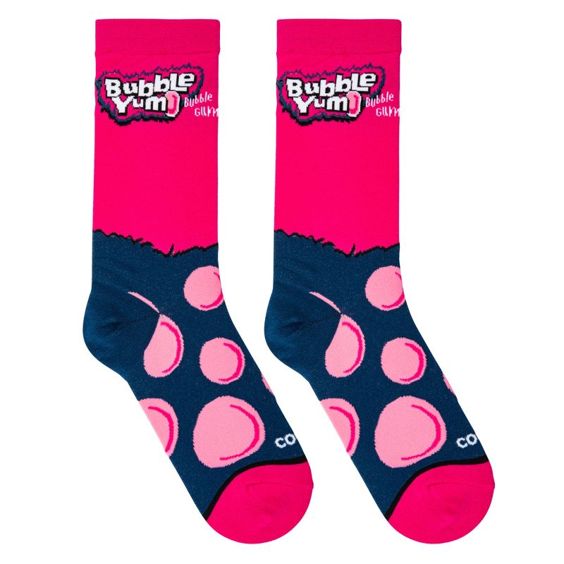 Cool Socks, Bubble Yum, Funny Novelty Socks, Medium, 5 of 6