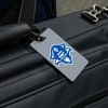 The University of New Orleans Secondary Logo Luggage ID Tags Suitcase CarryOn Cards  Set of 2 - 4 of 4