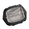 Soft PU Leather Clutch Purses for Women Formal Elegant Luxurious Evening Bag (Black) - 3 of 4