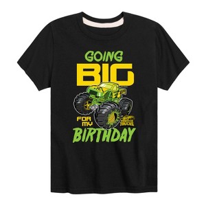 Boys' - Hot Wheels - Going Big For My Birthday Short Sleeve Graphic T-Shirt - 1 of 3