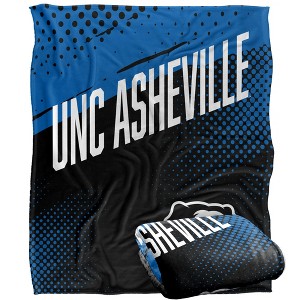 University Of North Carolina Asheville Fan Zone Silky Touch Super Soft Throw Blanket 50x60 - 1 of 4