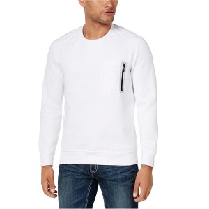 I.N.C International Concepts Mens Zip-Pocket Sweatshirt, White, XXX-Large - 1 of 1
