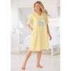 Only Necessities Women's Plus Size  Graphic Sleepshirt - 4 of 4