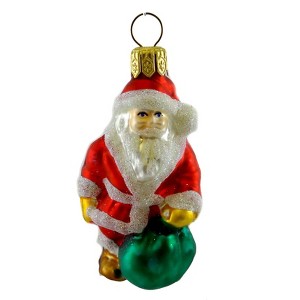 Holiday Ornament Santa With Bag Tree Ornament , (PC) - 1 of 2