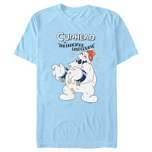 Men&rsquo;s Cuphead The Delicious Last Course Mortimer Freeze T-shirt 