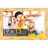 PosterPalooza | Shabby Chic Yellow Picture Frame - UV Acrylic, Backing Board, Hanging Hardware Included - 2 of 4