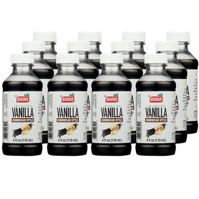 Badia Imitation Vanilla Dominican Style - Case of 12/4 oz