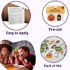 4E's Novelty 144 Pack Halloween Temporary Tattoos for Kids – 2" Individually Wrapped Non-Toxic Waterproof Tattoos in 6 Cute Halloween Designs - 4 of 4