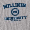 Millikin University Official Circle Logo Adult T-Shirt, Athletic Heather - image 2 of 4