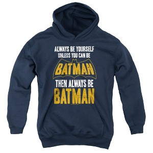 Boys’ Batman Be Batman Hooded Sweatshirt - 1 of 4