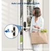 Itopfox Keyless Entry Electronic Door Lock with Keypad, Auto Lock, Anti-Peeking Password, Backlit & Easy Install Design for Home Security Matte Black - 4 of 4