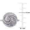 EVERLY JEWELRY | Sterling Silver 1/5 Carat Diamond Fashion Ring - 4 of 4