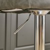 CAVINAS 25"-33"Swivel Bar Stools with Back Tufted,Set of 2,Upholstery Counter Height Barstools with Footrest,Adjustable Seat Height - 4 of 4