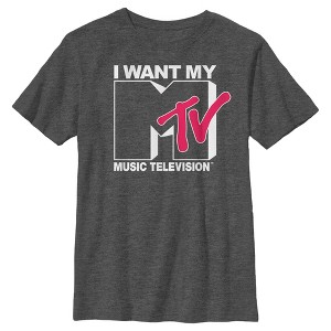 Boy's MTV I Want My Music Television T-Shirt - 1 of 4