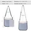 CLUCI Crossbody Bags For Women Trendy Fashion Shoulder Bag Vegan Leather Purse For Ladies with Adjustable Strap - 3 of 3