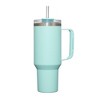 Hyleory Stylish 40oz Stainless Steel Water Tumbler with Leak-Proof Lid & Straw - Your Hydration Hero - 2 of 4