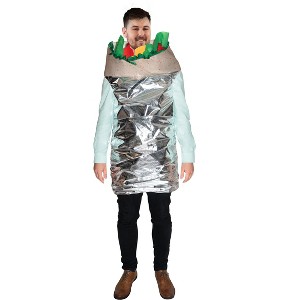Orion Costumes Burrito Costume For Adults | Easy Pull Over Design | Sized To Fit Most Adults - 1 of 2