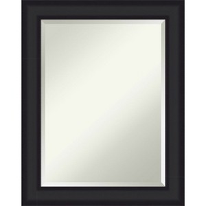 Amanti Art Oliver Beveled Wood Framed Bathroom Vanity Wall Mirror - 1 of 4